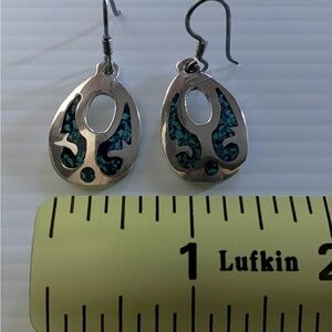 Silver & turquoise earrings